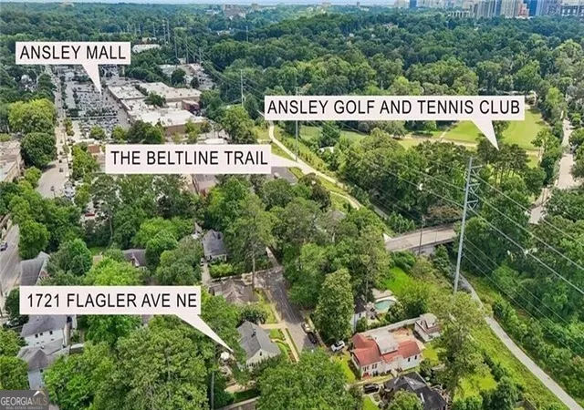 Photo 2 of Single family home for sale at 1721 Flagler Ave Ne, Atlanta, GA 30309 | MLS# 10800204 | Listing updated on 2026-09-11