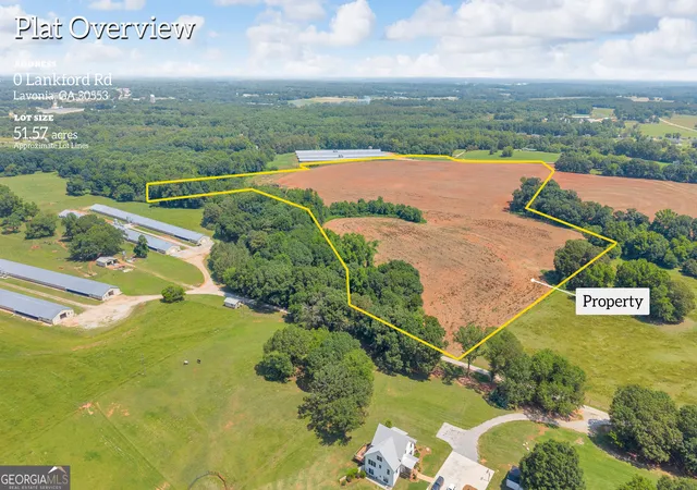 Photo 3 of Land for sale at 0 Lankford Rd, Lavonia, GA 30553 | MLS# 10778503 | Listing updated on 2026-06-18