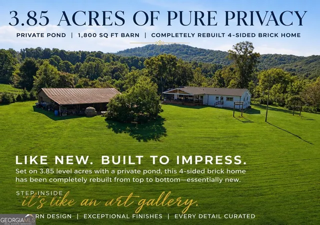 Photo 1 of Single family home for sale at 1673 Rackley Rd, Ellijay, GA 30536 | MLS# 10835064 | Listing updated on 2026-09-11