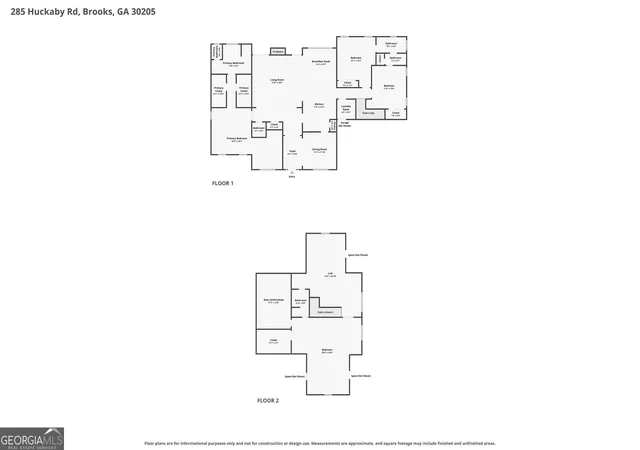 Photo 61 of Single family home for sale at 285 Huckaby Rd, Brooks, GA 30205 | MLS# 10807836 | Listing updated on 2026-09-08