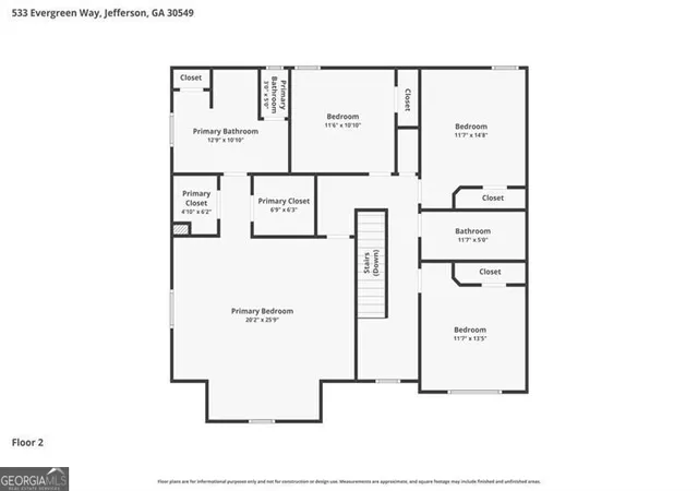 36th image of 533 Evergreen Wy, Jefferson, GA 30549 | MLS# 10769910
