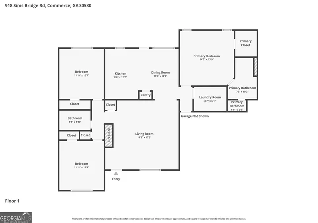 Homes for sale in Commerce, GA | 918 Sims Bridge Rd, Commerce, GA 30530 | MLS# 10792009