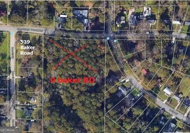 Photo 2 of Land for sale at 2106 Baker Rd Nw, Atlanta, GA 30318 | MLS# 10788925 | Listing updated on 2026-07-24