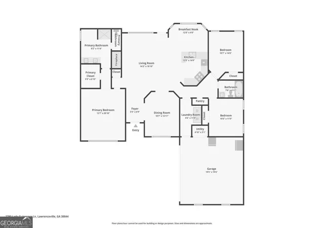 19th image of 2780 Lady Guinevere Ln, Lawrenceville, GA 30044 | MLS# 10829641