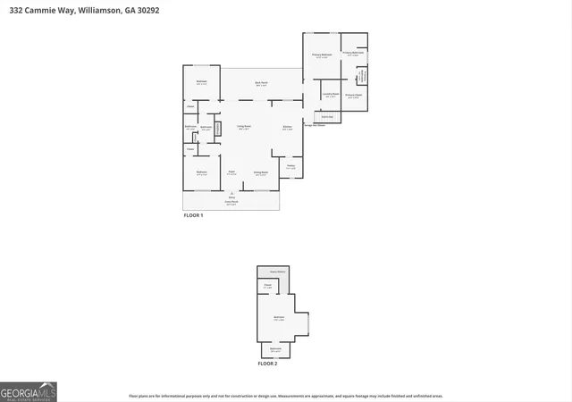 Homes for sale in Williamson, GA | 332 Cammie Wy, Williamson, GA 30292 | MLS# 10792035