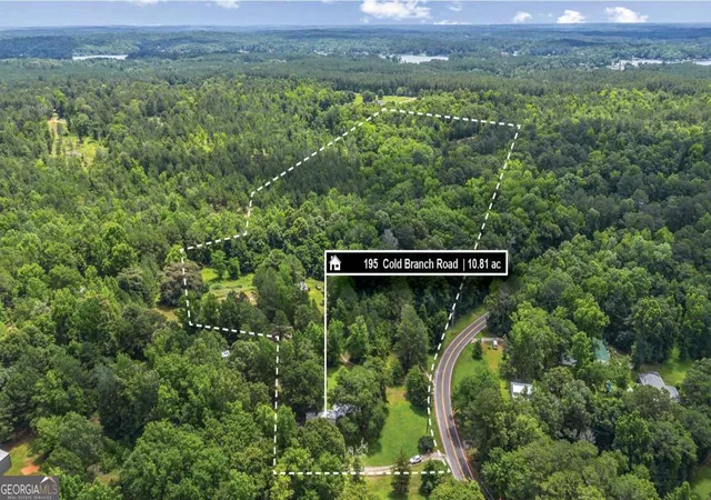 Photo 1 of Land for sale at 195 Cold Branch Rd, Eatonton, GA 31024 | MLS# 10789525 | Listing updated on 2026-07-03