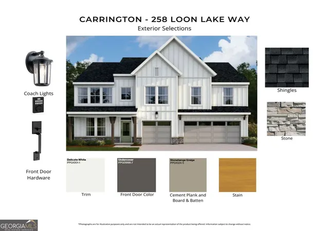 Photo 2 of Single family home for sale at 258 Loon Lake Wy, Hoschton, GA 30548 | MLS# 10825174 | Listing updated on 2026-09-14