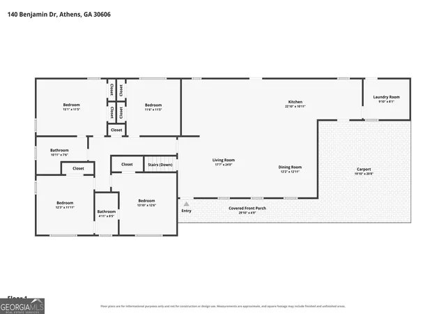 41st image of 140 Benjamin Dr, Athens, GA 30606 | MLS# 10830668