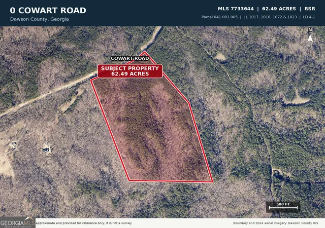 2nd image of 0 Cowart Road, Dawsonville, GA 30534 | MLS# 10710472