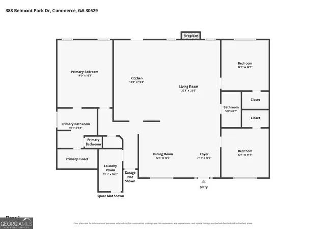 40th image of 388 Belmont Park Dr, Commerce, GA 30529 | MLS# 10826658