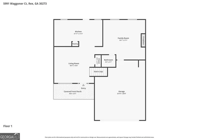 Homes for sale in Rex, GA | 5991 Waggoner Ct, Rex, GA 30273 | MLS# 10757182