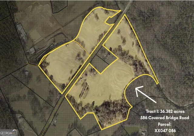 Photo 2 of Land for sale at 586 Covered Brg Rd, Hoschton, GA 30548 | MLS# 10700779 | Listing updated on 2026-03-16