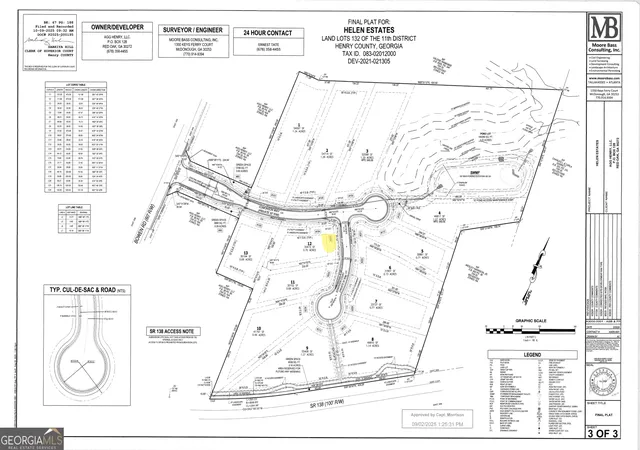 Photo 9 of Land for sale at 200 Edmonson Ct, Stockbridge, GA 30281 | MLS# 10660928 | Listing updated on 2026-01-05