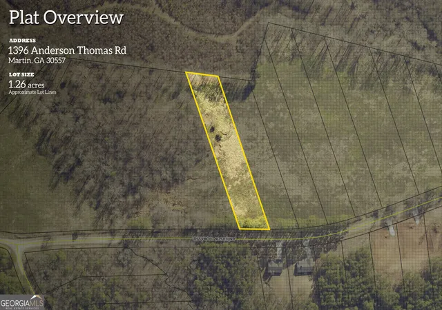Homes for sale in Martin, GA | 1396 Anderson Thomas Rd Lot 2, Martin, GA 30557 | MLS# 10780782