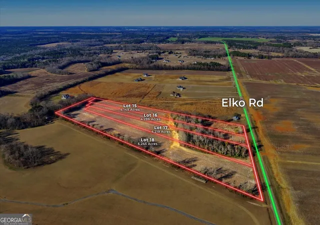 Photo 2 of Land for sale at 2585 (lot 15) Elko Rd, Elko, GA 31025 | MLS# 10682767 | Listing updated on 2026-07-23