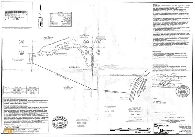Photo 3 of Sale Pending at 0 Bannister Rd #27.55 ACRES, Cumming, GA 30028 | MLS# 10274598 | Listing updated on 2026-06-02