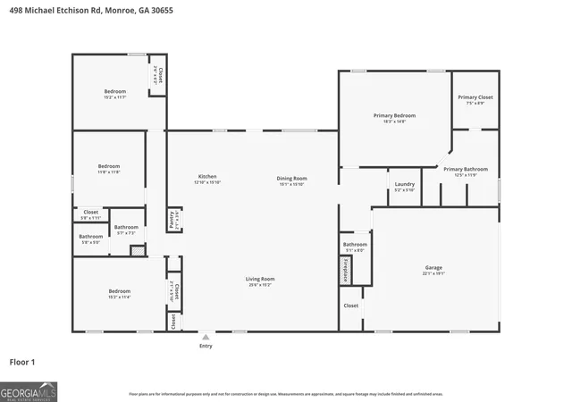 40th image of 498 Michael Etchinson Rd, Monroe, GA 30655 | MLS# 10818709