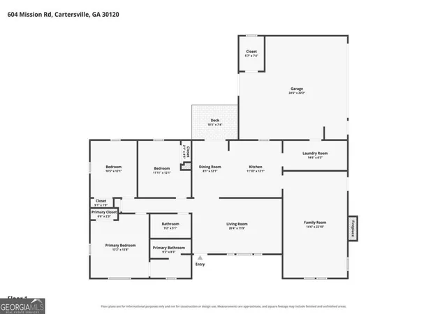 31st image of 604 Mission Rd Sw, Cartersville, GA 30120 | MLS# 10826267