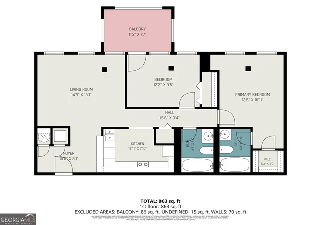 Listing Photo 2 - Condo for sale in building located at 2855 Peachtree Rd Ne, Atlanta, GA 30305 - Unit #205