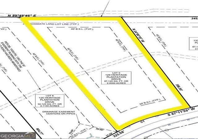 Photo 1 of Land for sale at 129 Heritage Plantation Dr, Ball Ground, GA 30107 | MLS# 10732198 | Listing updated on 2026-06-18
