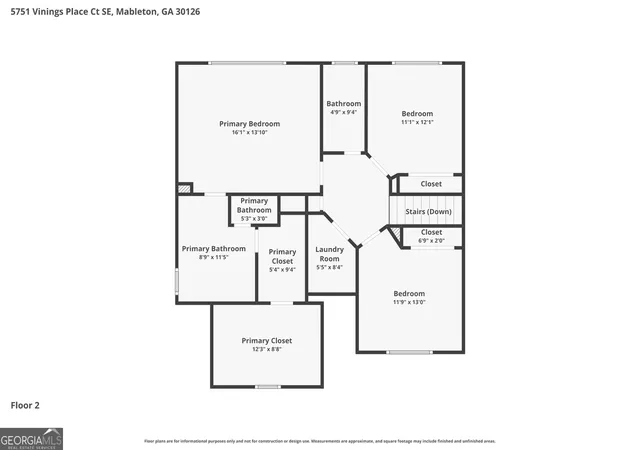 52nd image of 5751 Vinings Pl Ct Se, Mableton, GA 30126 | MLS# 10793255