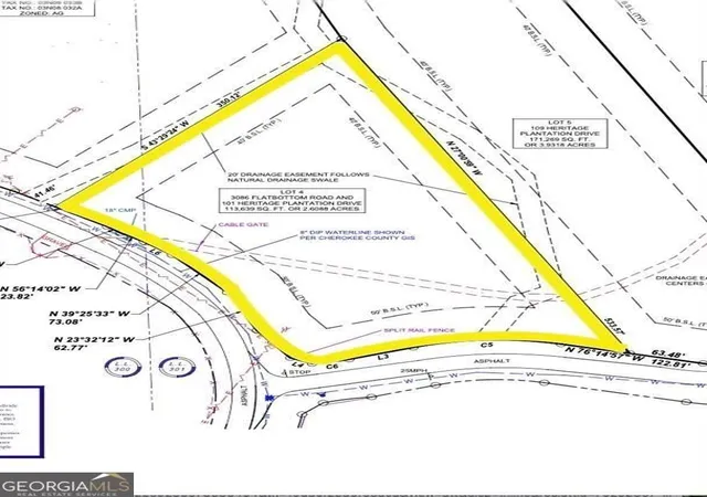 Photo 1 of Land for sale at 101 Heritage Plantation Dr, Ball Ground, GA 30107 | MLS# 10732193 | Listing updated on 2026-06-18