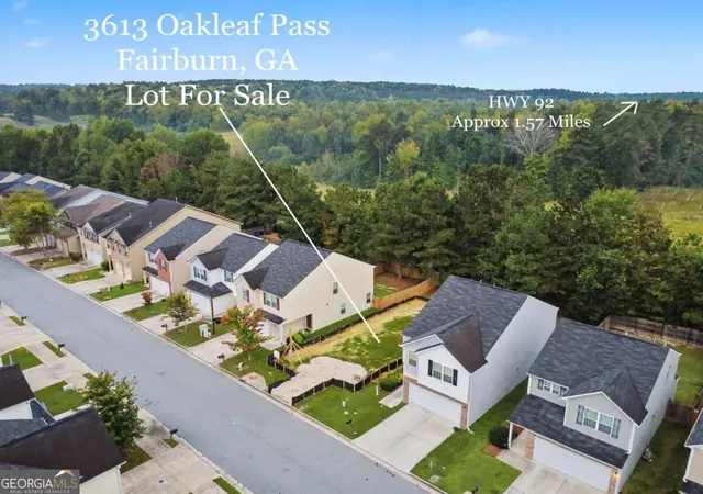 Photo 1 of Land for sale at 3613 Oakleaf Pass, South Fulton, GA 30213 | MLS# 10870757 | Listing updated on 2026-10-29