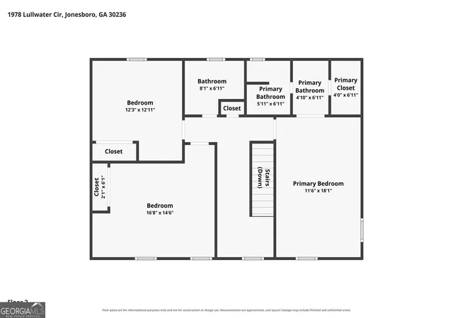 Photo 3 of Single family home for sale at 1978 Lullwater Cir, Jonesboro, GA 30236 | MLS# 10836744 | Listing updated on 2026-09-18