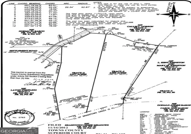 6th image of Tr 2 & 3 Settlement Rd, Young Harris, GA 30582 | MLS# 10786062