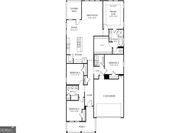 3rd image of 704 Cargile Ct, Villa Rica, GA 30180 | MLS# 10809078