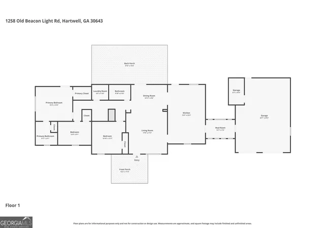 Homes for sale in Hartwell, GA | 1258 Old Beacon Light Rd, Hartwell, GA 30643 | MLS# 10792944