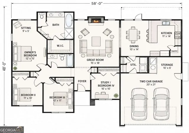2nd image of 107 Berkeshire Ct, Athens, GA 30606 | MLS# 10779714