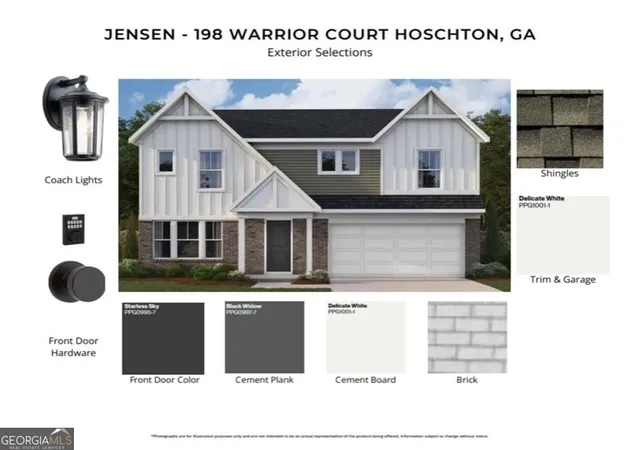 Photo 2 of Single family home for sale at 198 Warrior Ct, Hoschton, GA 30548 | MLS# 10823837 | Listing updated on 2026-10-10