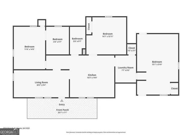 Homes for sale in Pembroke, GA | 373 S Main St, Pembroke, GA 31321 | MLS# 10795491