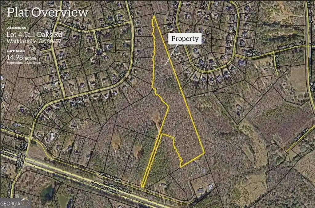 Photo 1 of Land for sale at 0 Tall Oaks Rd Lot 4 #LOT 4, Watkinsville, GA 30677 | MLS# 10867330 | Listing updated on 2026-10-19