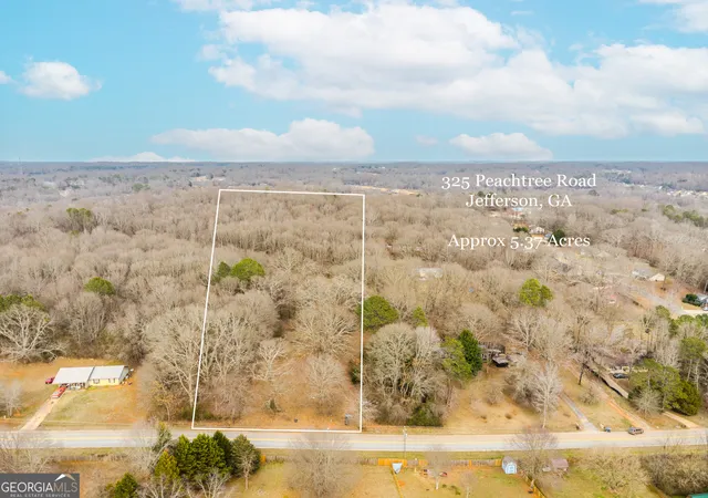 Photo 1 of Land for sale at 325 Peachtree Rd, Jefferson, GA 30549 | MLS# 10686252 | Listing updated on 2026-08-13
