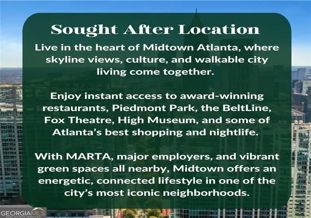 Photo 3 of Condo for sale at 244 13th St #201, Atlanta, GA 30309 | MLS# 10798187 | Listing updated on 2026-09-21