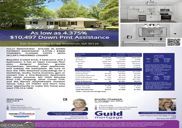 Homes for sale in Mableton, GA | 926 Green Valley Rd Sw, Mableton, GA 30126 | MLS# 10793710
