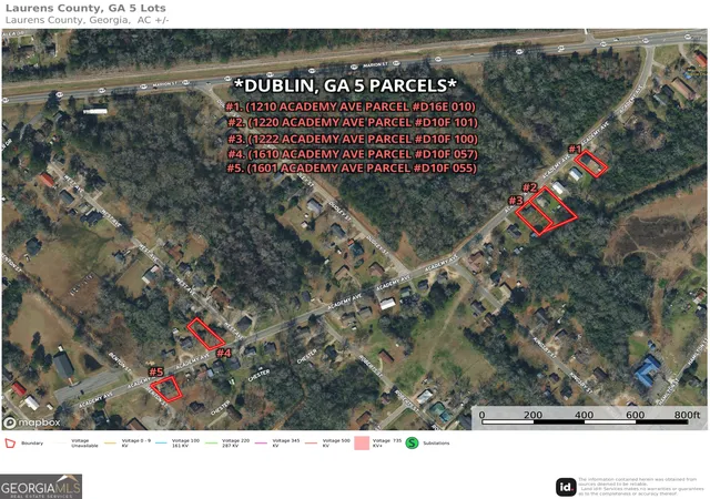 Photo 1 of Multi family home for sale at 1601 Academy Ave, Dublin, GA 31021 | MLS# 10787185 | Listing updated on 2026-07-30