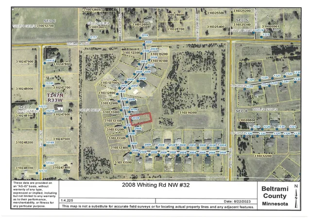 Photo 3 of Land for sale at 2008 Whiting #32 Rd Nw, Bemidji, MN 56601 | MLS# 6421914 | Listing updated on 2026-08-13