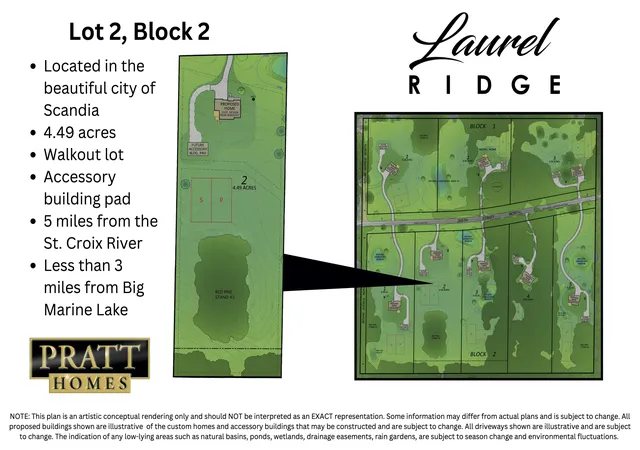 Photo 3 of Land for sale at Lot 2 Block 2 205th St N, Scandia, MN 55073 | MLS# 6594310 | Listing updated on 2026-07-07