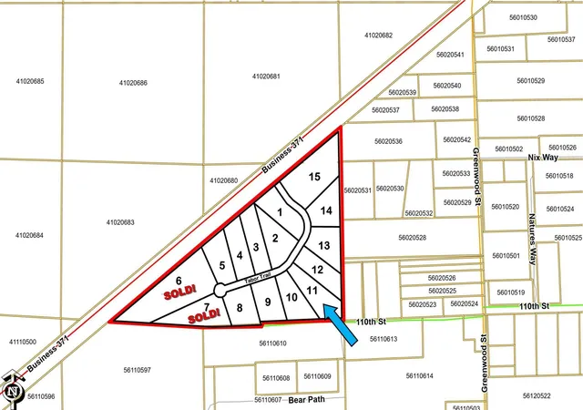 Photo 3 of Land for sale at (lot 11) 11138 Tabor Trl, Brainerd, MN 56401 | MLS# 6621973 | Listing updated on 2026-06-15