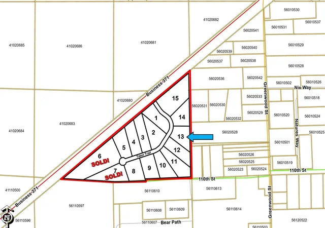 Photo 3 of Land for sale at (lot 13) 11170 Tabor Trl, Brainerd, MN 56401 | MLS# 6621983 | Listing updated on 2026-06-15