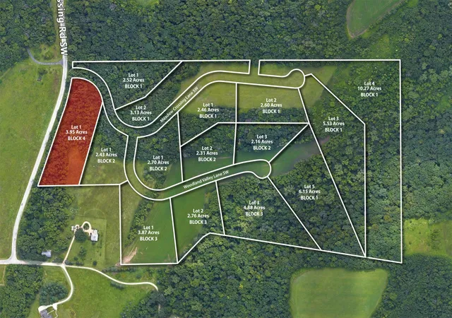 Photo 2 of Land for sale at Tbd L1b4 Meadow Crossing Ln Sw, Rochester, MN 55902 | MLS# 6745759 | Listing updated on 2026-07-29