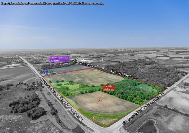 Photo 1 of Land for sale at 12120 Jonathan Carver Pkwy, Chaska, MN 55318 | MLS# 6746565 | Listing updated on 2026-06-19