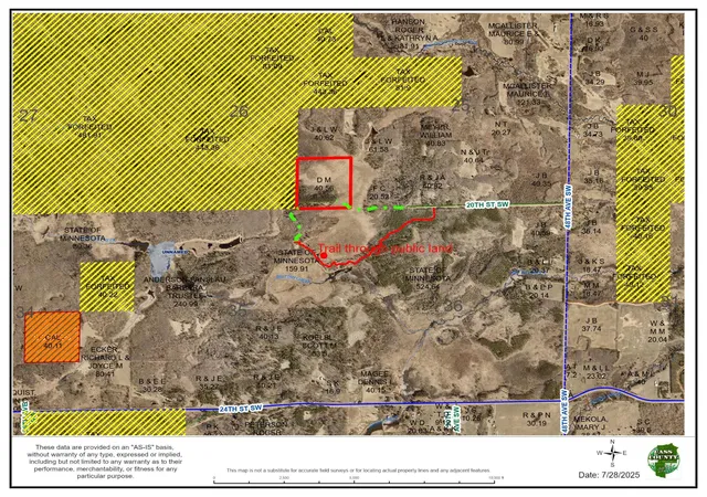 31st image of Tbd 20th St Sw 20 St Sw, Pine River, MN 56474 | MLS# 6757775
