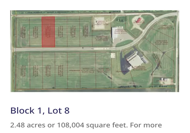 1st image of Lot 8, Block 1 Greenwood St W, Thief River Falls, MN 56701 | MLS# 6804761