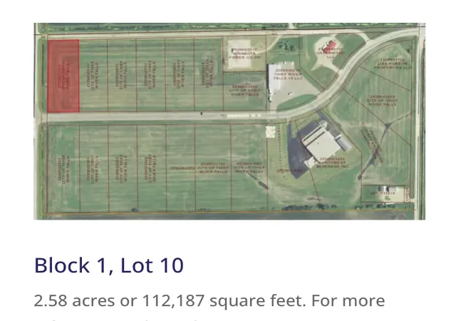 1st image of Lot 10, Block 1 Greenwood St W, Thief River Falls, MN 56701 | MLS# 6804783