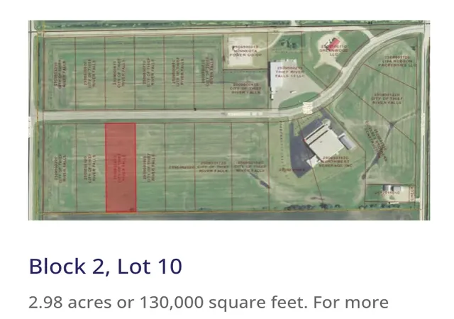 1st image of Lot 10, Block 2 Greenwood St W, Thief River Falls, MN 56701 | MLS# 6804797