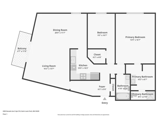35th image of 2200 Nevada Ave S #316, Minneapolis, MN 55426 | MLS# 7013851